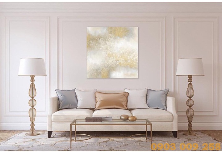 mau trang tri khung tuong vach sofa dep